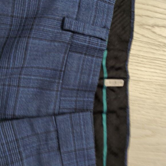 Charles Tyrwhitt Pants Mens 32 Blue Wool Charles Tyrwhitt Pants Slim - Picture 5 of 5